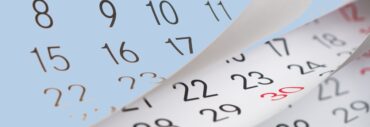 photo d'un calendrier